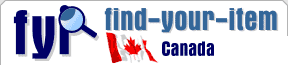 Home Page on Find-Your-Item Canada